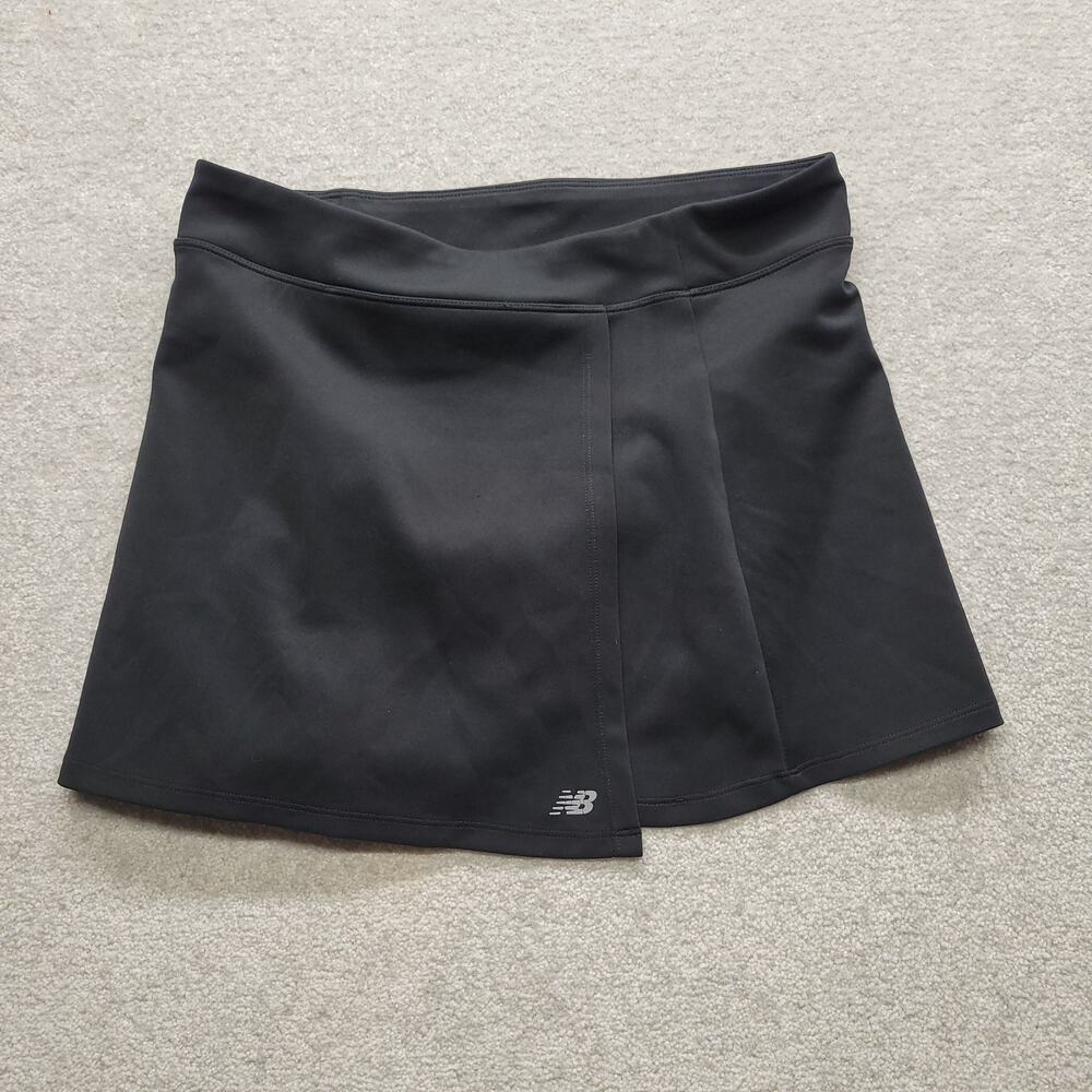 New Balance Womens Small Black Athletic Skort Tennis Golf Running Skirt Shorts
